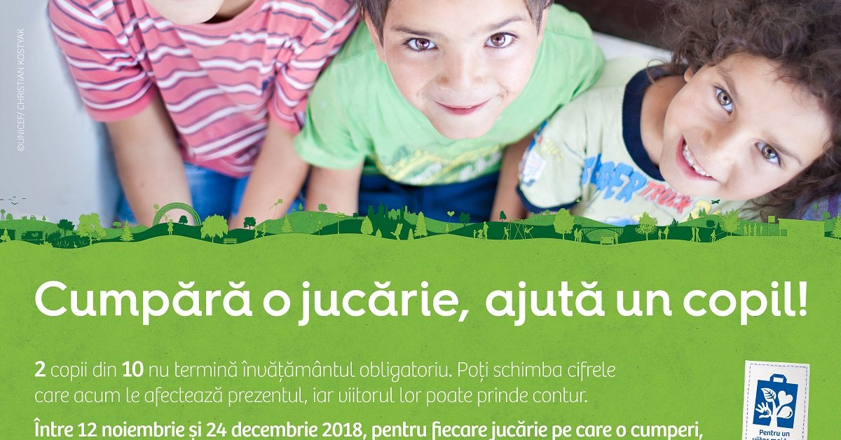 LIDL sustine accesul la educatie de calitate pentru copiii vulnerabili printr-o noua campanie derulata in parteneriat cu Unicef in Romania