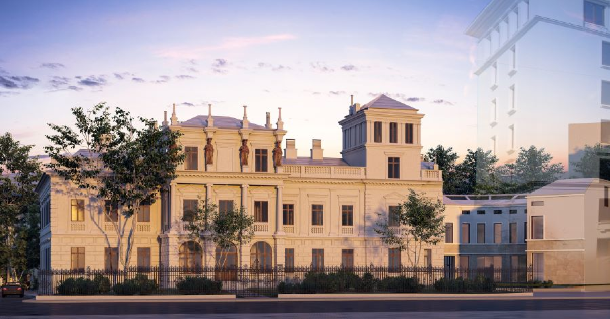 Dezvoltatorul imobiliar Hagag a început transformarea Palatului Știrbei într-o galerie comercială premium