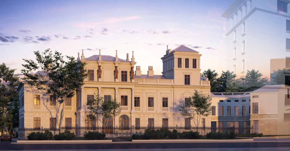 Dezvoltatorul imobiliar Hagag a început transformarea Palatului Știrbei într-o galerie comercială premium