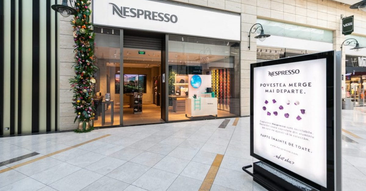  Nespresso deschide un nou boutique în AFI Cotroceni