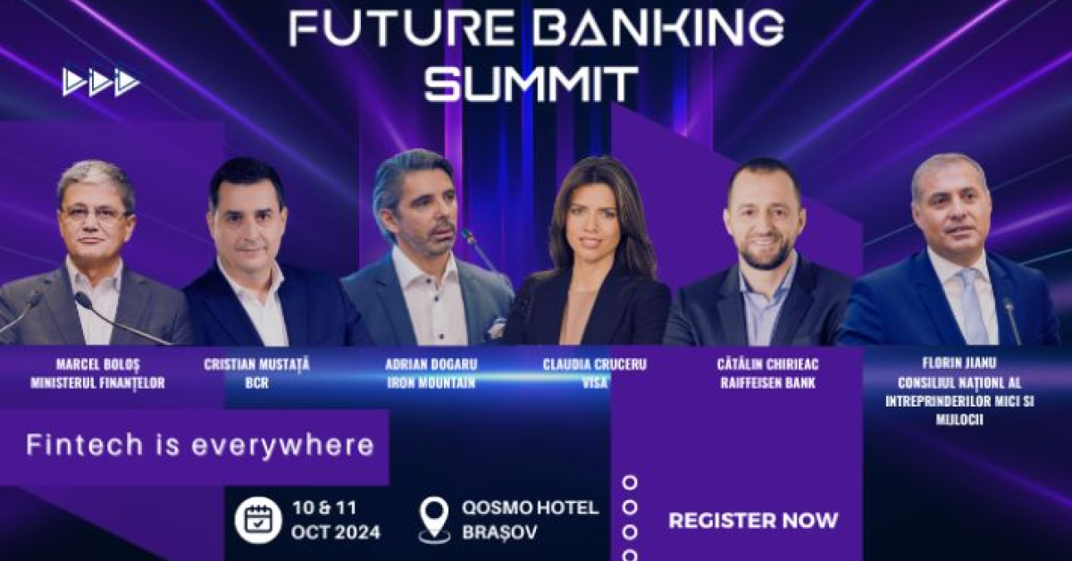 Șapte teme esențiale la Future Banking Summit, pentru a fi mai pregătit de 2025