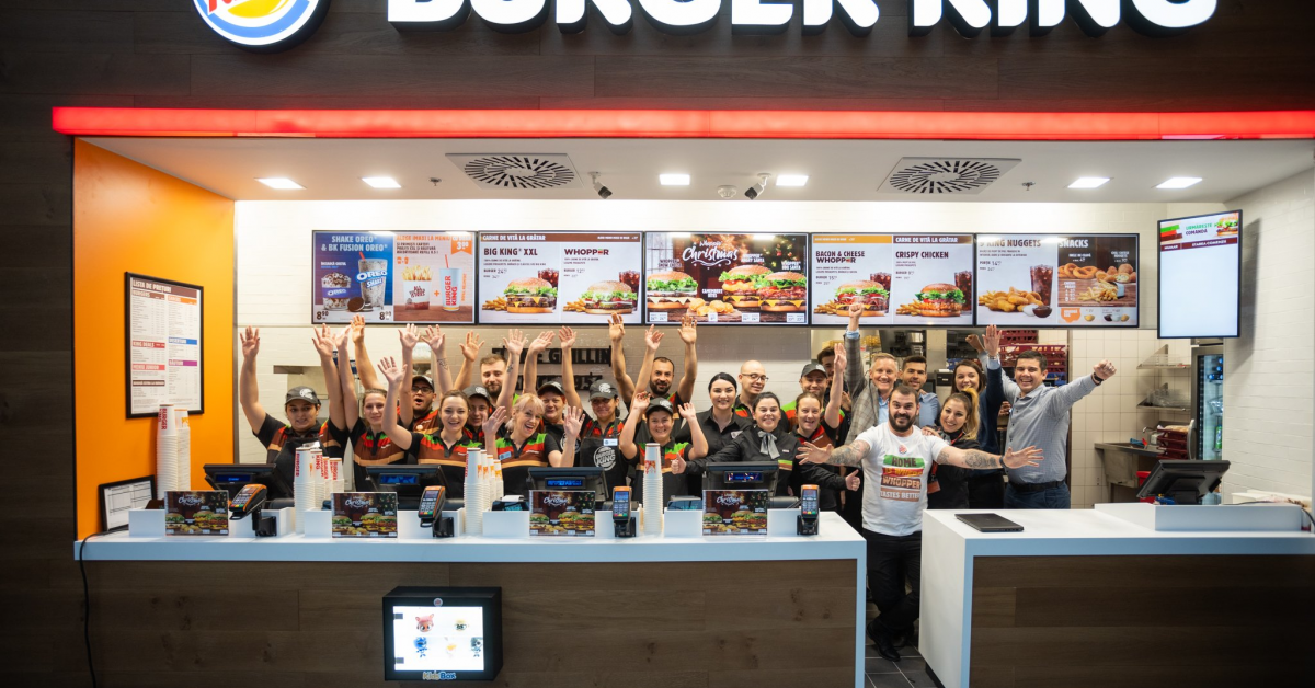 Burger King s-a deschis in AFI Cotroceni - primele cifre