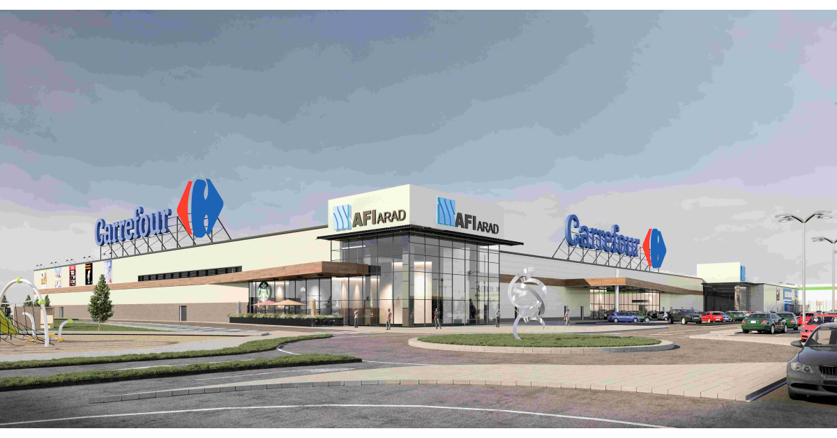 AFI Europe deschide primul său parc de retail din România. Când și unde va fi inaugurat noul centru comercial