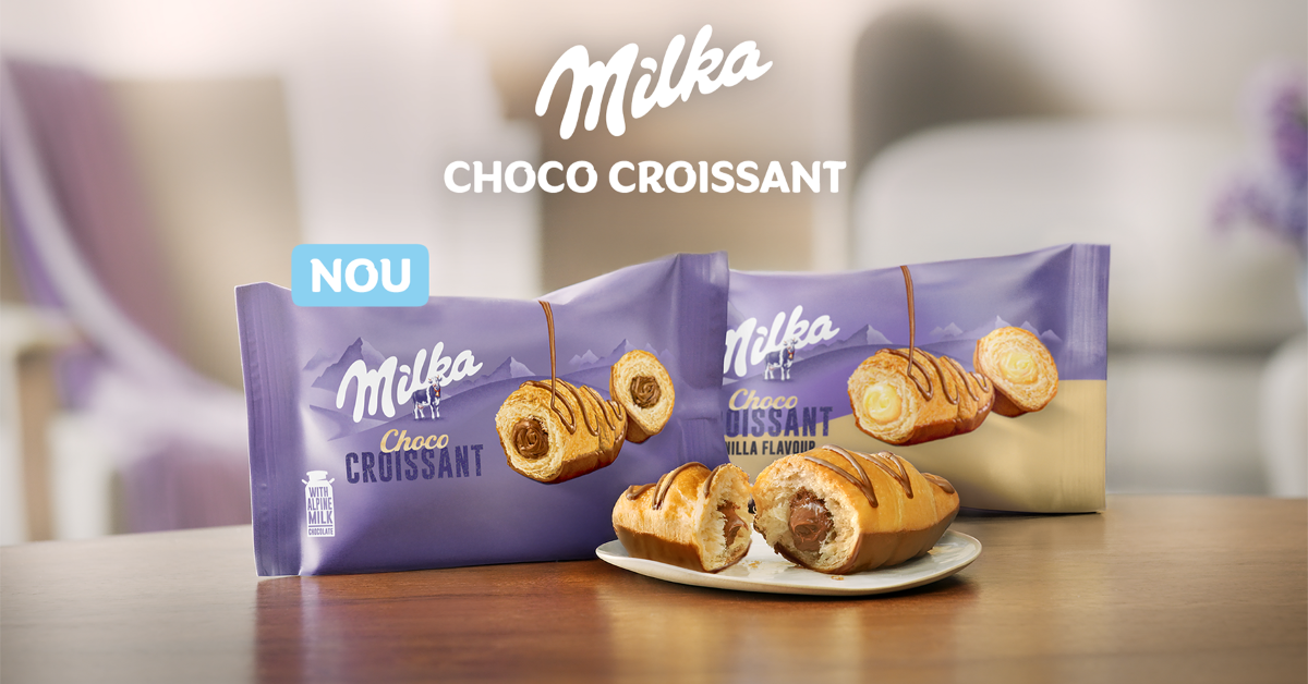 Mondelez lansează noul Milka Choco Croissant: cu ce arome vine