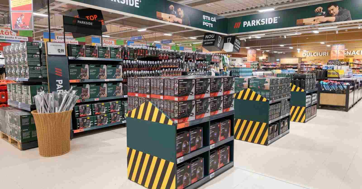 Mai mult bricolaj la Kaufland: brandul Parkside va avea zonă dedicată în supermarket