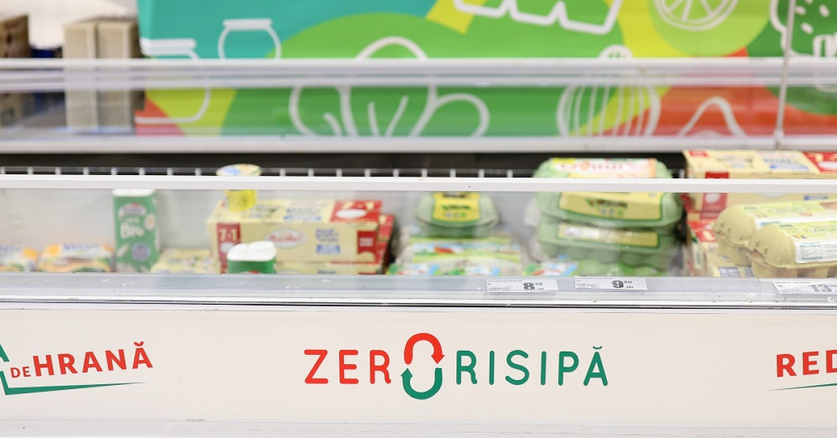 800 de tone de alimente salvate prin programul Zero Risipă al retailerului Auchan 