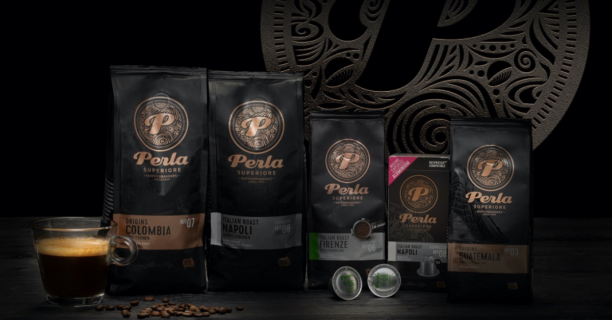Mega Image aduce în România o nouă marcă proprie de cafea, Perla