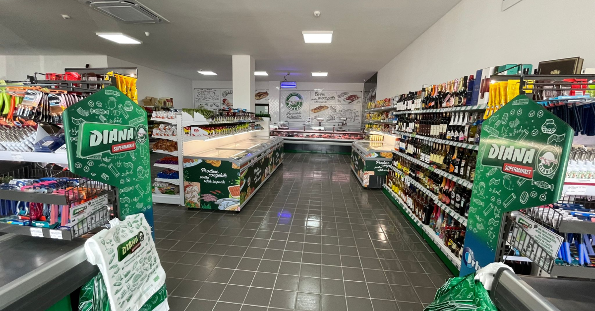 Rețeaua românească de retail Diana a deschis al 66-lea magazin și pregătește o nouă inaugurare în Vâlcea