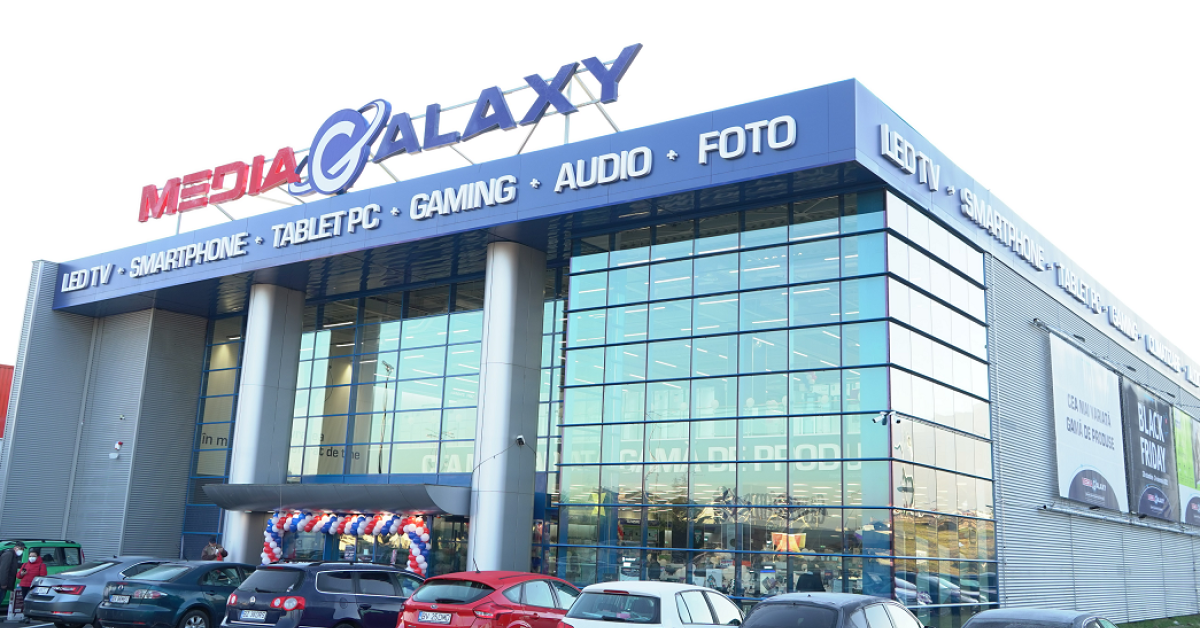 Magazinul Media Galaxy din Brașov a fost reamenajat. Retailerul oferă promoții localnicilor cu ocazia redeschiderii
