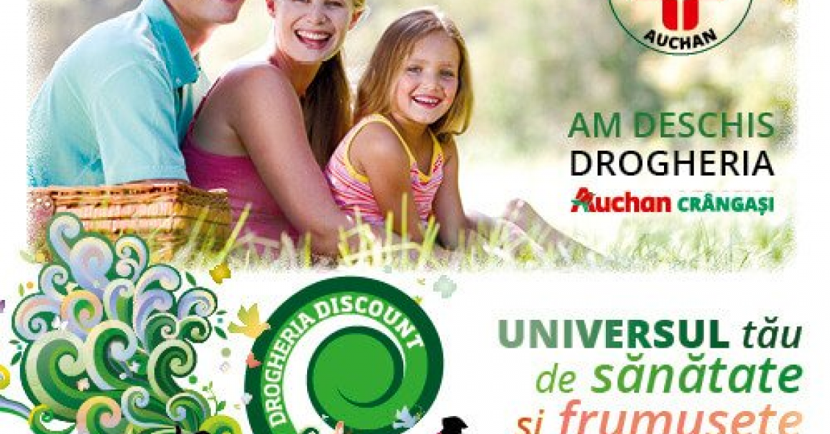 In Crangasi s-a deschis o noua drogherie Aucahn