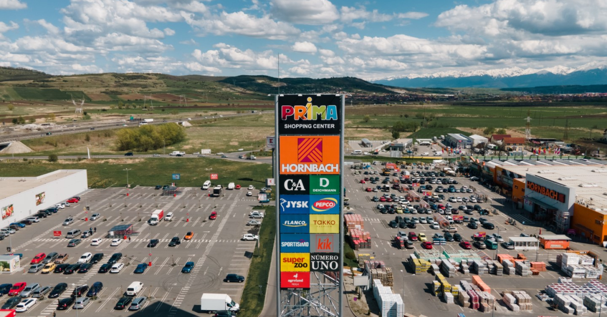 PRIMA Shopping Center de la Sibiu va fi finalizat în 2023