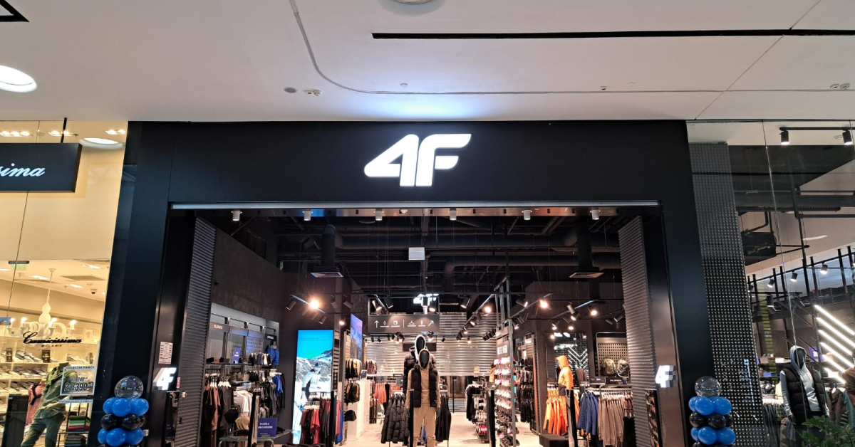 Brandul 4F a deschis cel mai nou concept de magazin flagship în Mega Mall București 