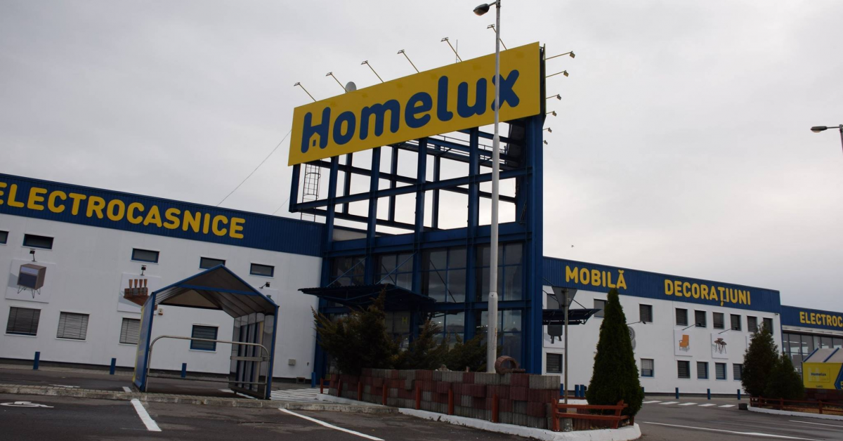 Homelux a ajuns in Ploiesti, unde a deschis primul magazin din tara