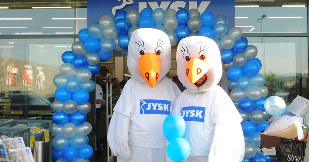 JYSK Galati se muta intr-o noua locatie: eveniment de inaugurare