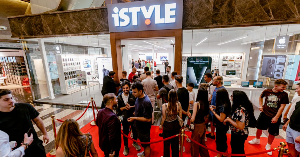 Un nou flagship store iSTYLE, proiectat conform standardelor Apple, în Iulius Town Timișoara
