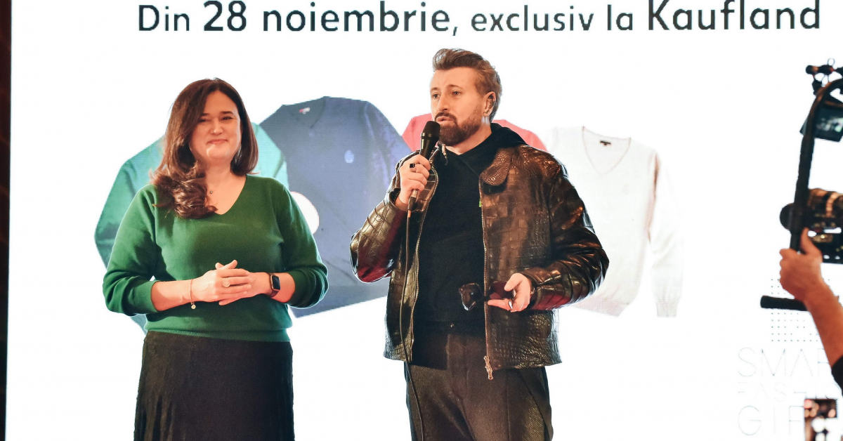 Catalin Botezatu a lansat o colectie de tinute de iarna, disponibile exclusiv la Kaufland