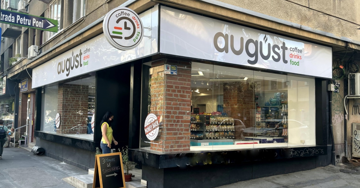 Fondatorii rețelei Pronto au lansat AuGust, magazinul pentru cumpărături on the go, și vor să ajungă la 100 de unități în București