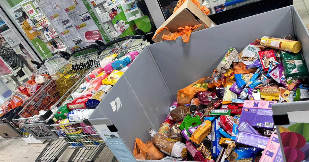 Începe Colecta Națională de Alimente: în ce magazine puteți dona 