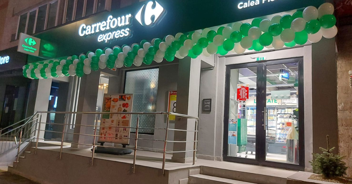 Carrefour apasă pedala de accelerație a magazinelor de proximitate și deschide cinci unități într-o zi