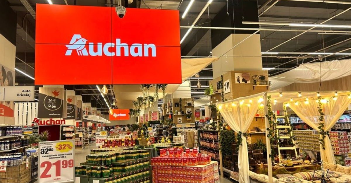 Auchan schimbă regulile la casele self-service și introduce controale aleatorii