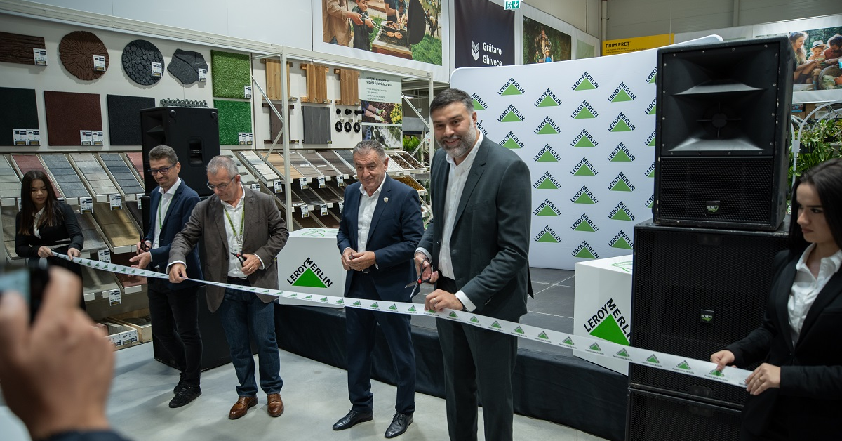 Leroy Merlin a inaugurat încă un magazin în România. Investiția a depășit suma de 2 milioane de euro 