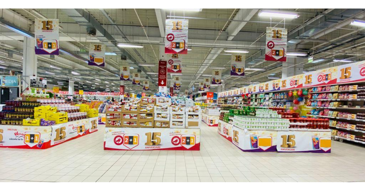 Auchan oferă peste 1.600 de premii pentru clienți, cu ocazia a 15 ani de activitate în România