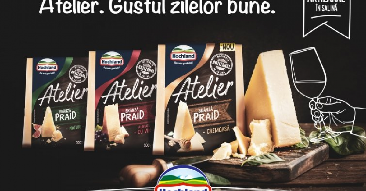 Hochland relanseaza gama de specialitati Atelier