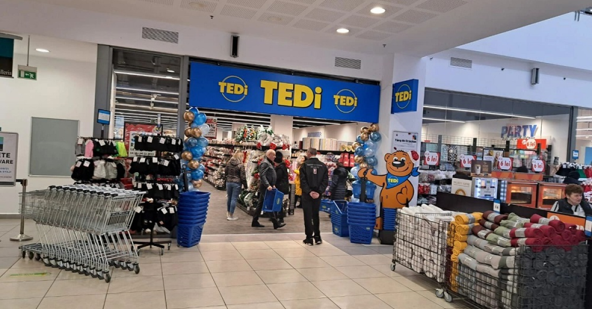 Deschideri pe bandă rulantă: TEDi, care vinde și produse la un euro, marchează încă un magazin în România