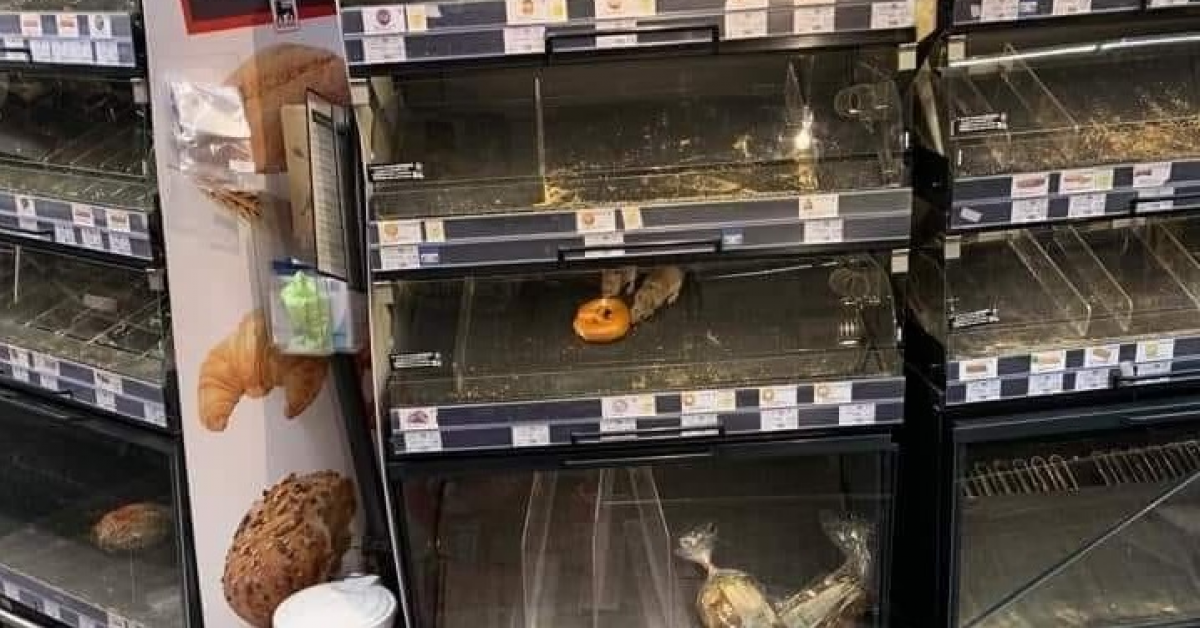 Mega Image închide magazinul din Sectorul 1 al Capitalei pentru deratizare, după ce doi șobolani au fost fotografiați la raftul de patiserie