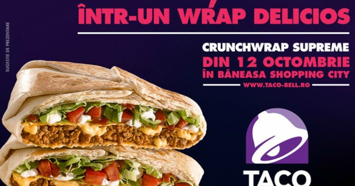 Restaurantul Taco Bell se deschide pentru clienti maine, 12 octombrie