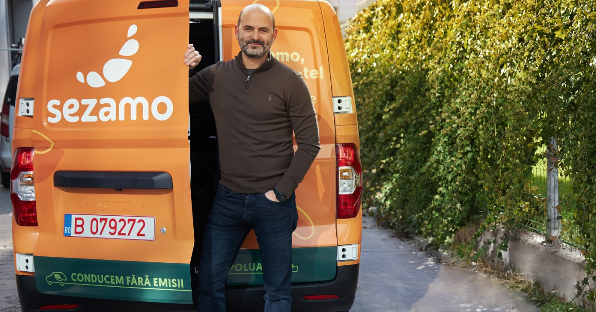 Supermarketul online sezamo își lansează serviciile în România cu o flotă de mașini electrice