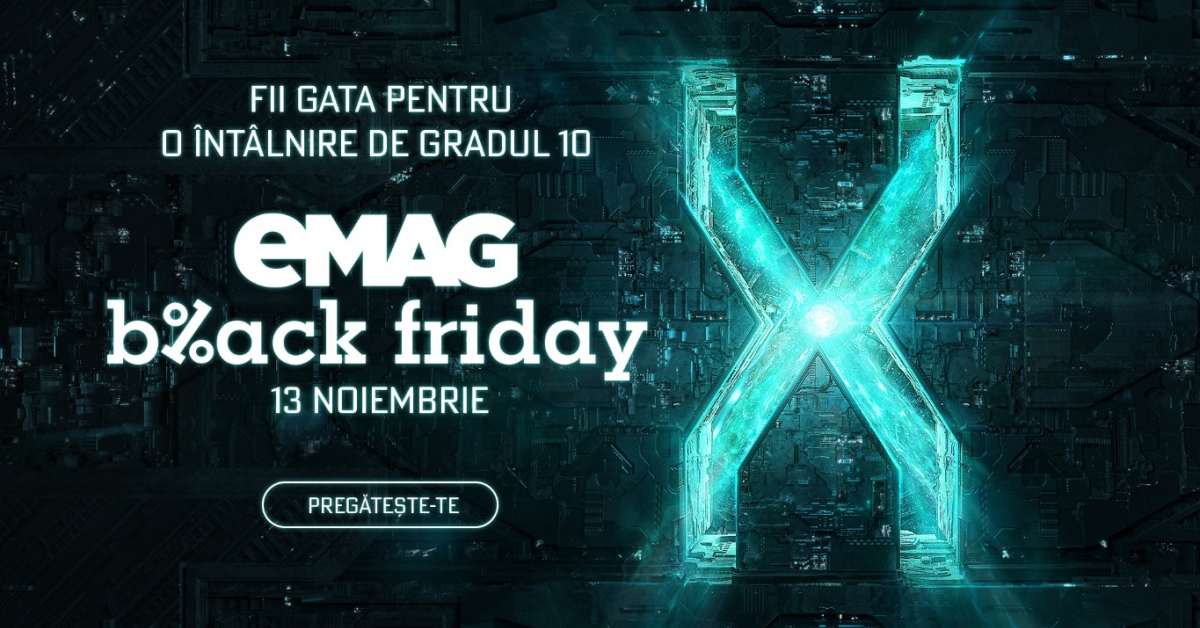 Black Friday 2020 la eMAG: Primele 10 produse din oferta aniversară 