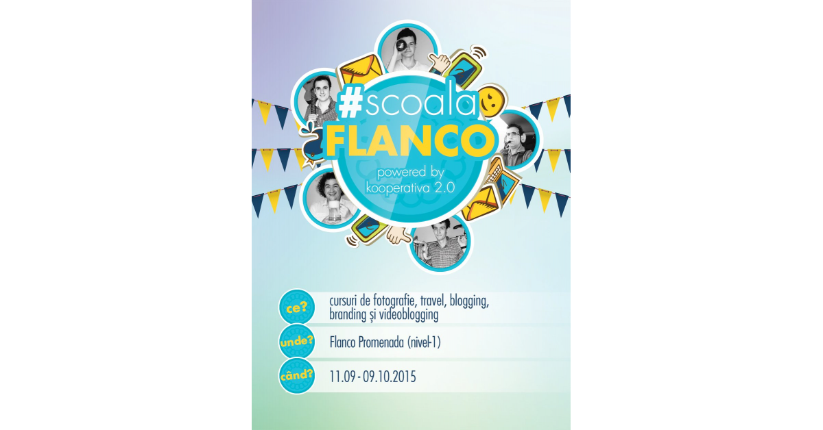 Flanco demareaza programul #ScoalaFlanco pentru tineri!
