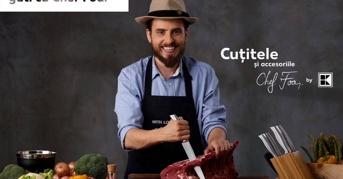 O noua linie de cutite si accesorii marca chef Foa, lansata de Kafuland