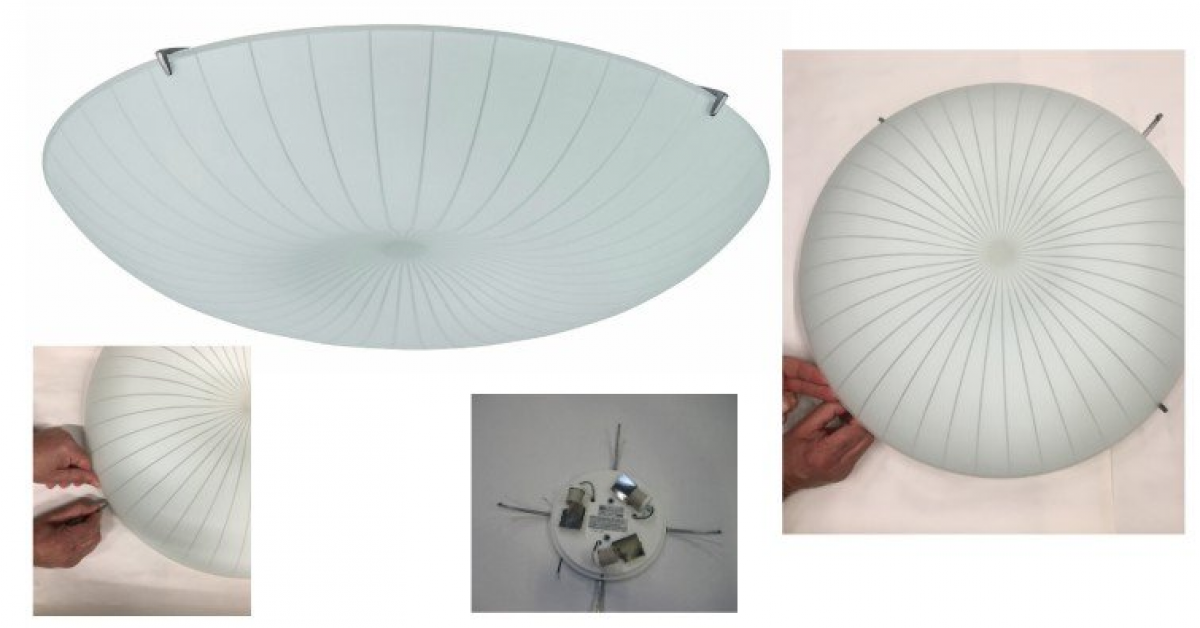 IKEA recheamă un lot de lustre CALYPSO din cauza riscului de desprindere a abajururilor