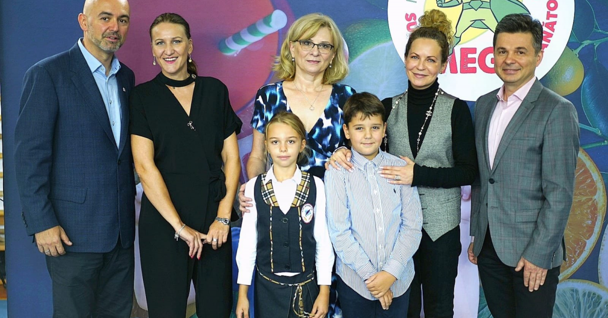 Mega Image lanseaza programul de educatie pentru o alimentatie sanatoasa, Mananc corect, sunt Mega sanatos, pentru copiii din clasele primare 