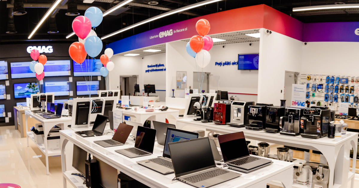 Primul showroom eMAG din Satu Mare a fost inaugurat în Shopping City