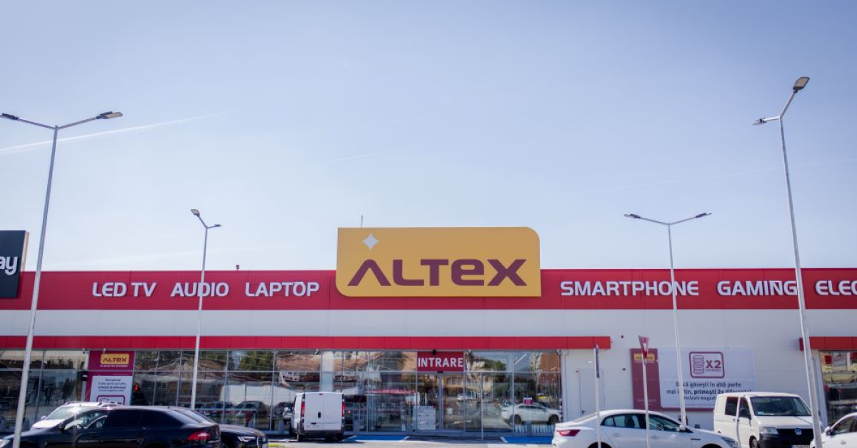 Altex deschide încă un magazin în România, într-un oraș în care nu era prezent