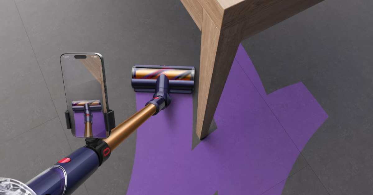 Dyson lansează CleanTrace, aspiratorul care oferă date despre locul în care s-a efectuat curățenia 