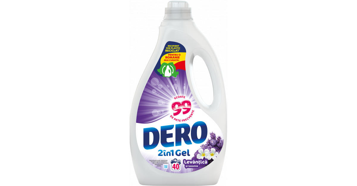 Unilever introduce pe piață sticla eco-friendly pentru detergentul lichid Dero, din plastic reciclat 