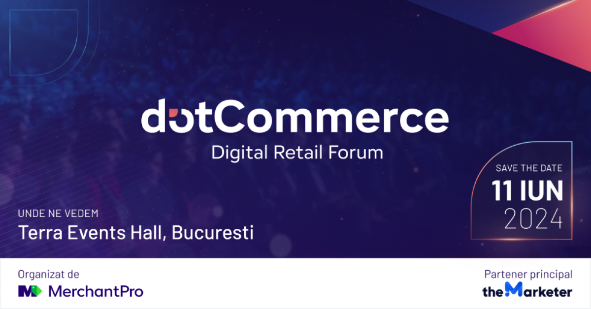 MerchantPro aduce liderii din eCommerce la ediția a II-a a dotCommerce Digital Forum, pe 11 iunie