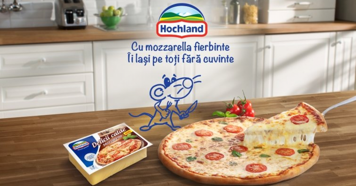 Hochland lanseaza Mozzarella, un nou produs din gama Delicii Calde