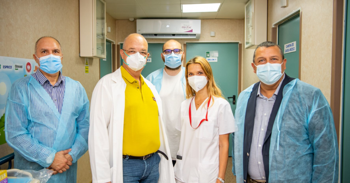 Arctic donează spitalului „Grigore Alexandrescu” produse electrocasnice în valoare de 100.000 de lei