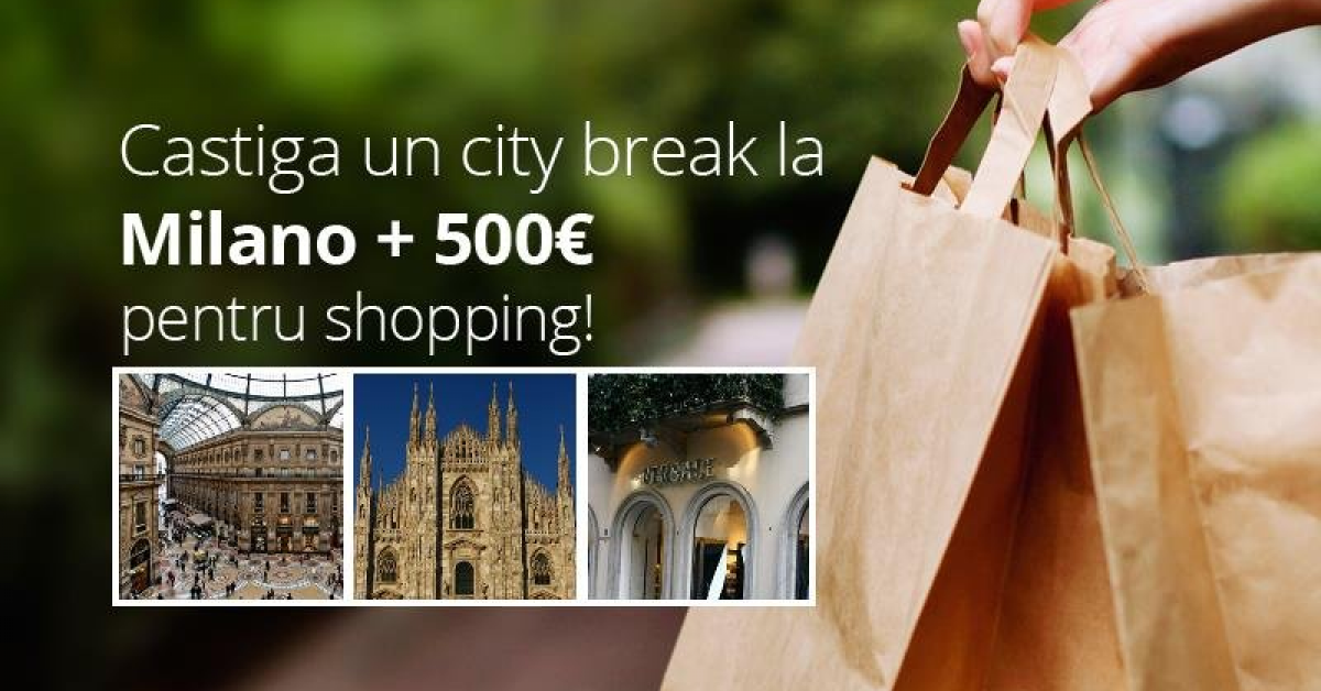 Castigatoarea concursului “City Break la Milano + 500 euro pentru shopping” e fericita ca pleaca in vacanta