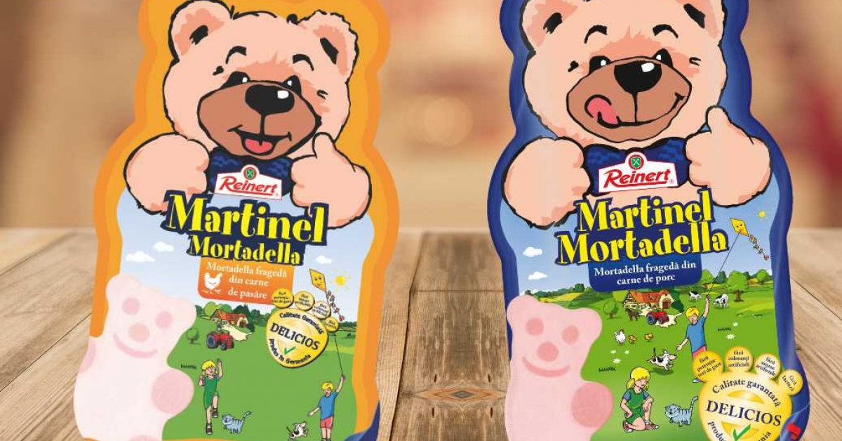 Mezelurile pentru copii Martinel Mortadella de la Reinert sunt retrase din magazinele Auchan, pentru că ar putea avea praf de metal