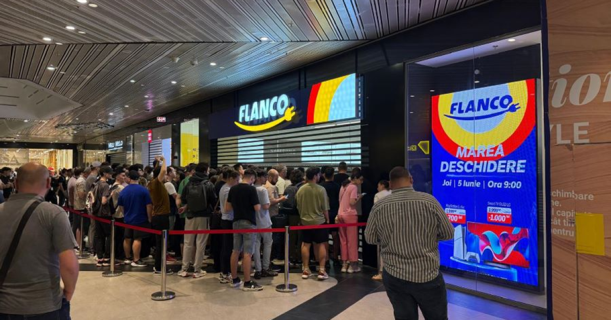 Un nou magazin Flanco în București: reduceri de până la 60% la deschidere