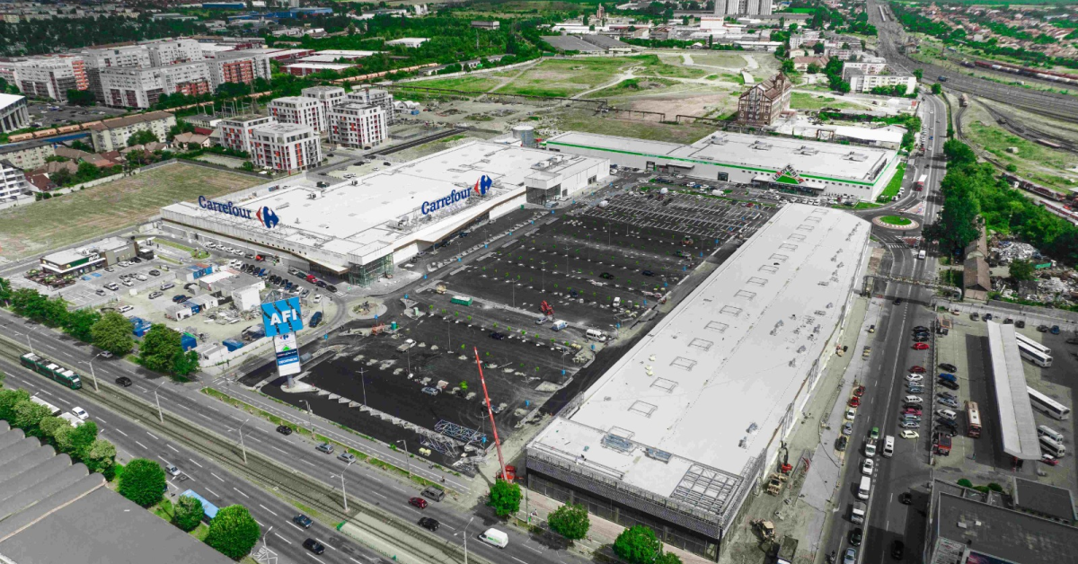 AFI Europe a inaugurat primul său parc de retail din România: ce magazine fac parte din galeria comercială