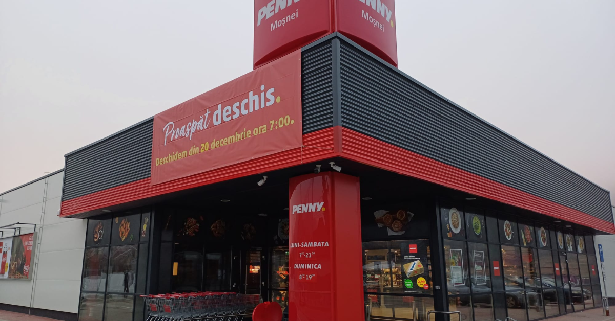 Penny a deschis opt magazine noi în luna decembrie. Retailerul a atins pragul de 371 de magazine