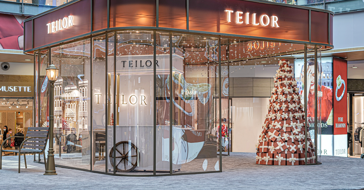 Lanțul de magazine de bijuterii de lux Teilor deschide un pop-up store în Băneasa și lansează campania de Crăciun 