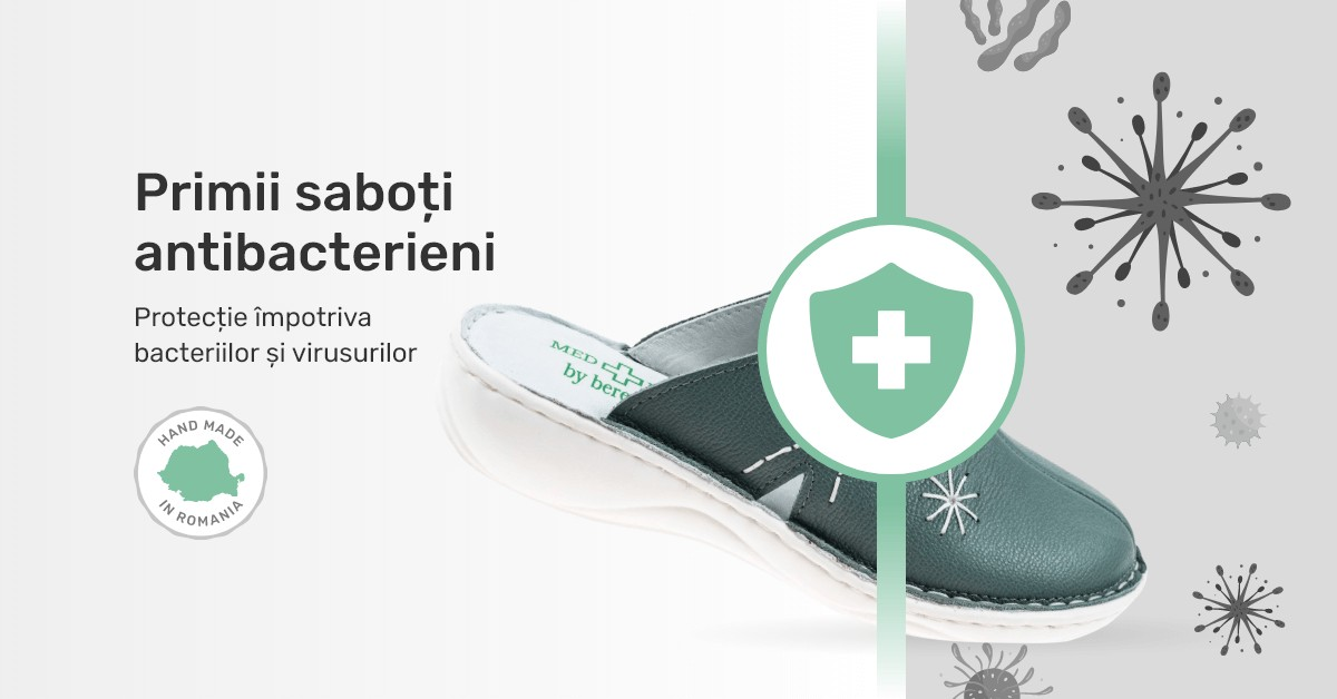 Inovație în vremuri de pandemie: o firmă din Satu-Mare produce primii saboți medicali antibacterieni